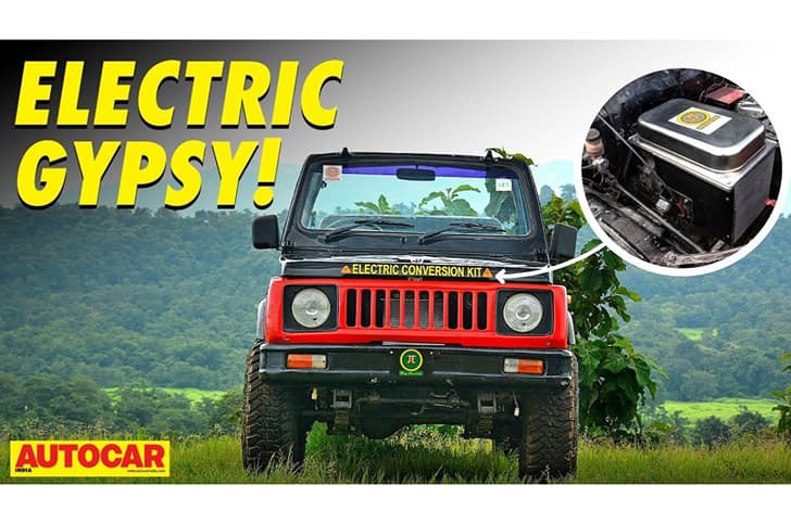 Maruti Suzuki Gypsy electric conversion video review